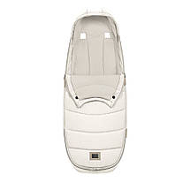 Чохол для ніжок Footmuff Cybex Platinum Off White | Конверт у візок, фото 2