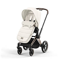 Чохол для ніжок Footmuff Cybex Platinum Off White | Конверт у візок, фото 5