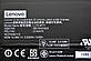 Батарея для ноутбука Lenovo ThinkPad X1 Yoga (3rd Gen) L17C4P71, 3520mAh (54Wh), 4cell, 15.36V, Li-ion, чорна, ОРИГІНАЛЬНА, фото 2