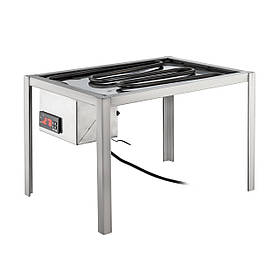 Електрична підставка для коптильні з нержавіючої сталі. Вага - 4 кг. Плита для коптильні