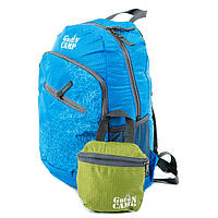 Складаний водонепроникний рюкзак туристичний Green Camp GC28456