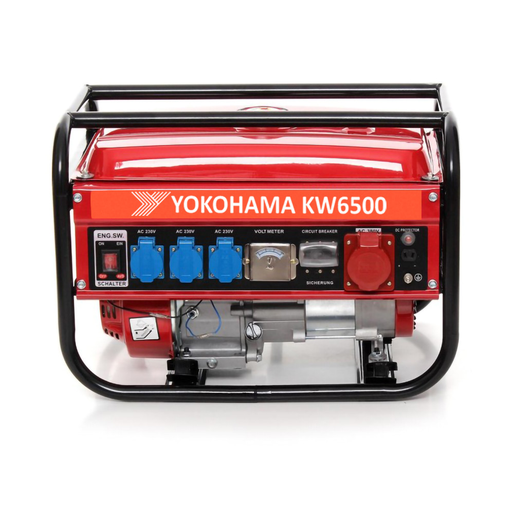 Бензиновий генератор Yokohama KW6500 3-фазний, 3,5 кВт