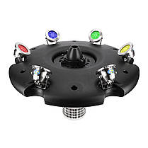 Плаваючий фонтан-аератор Aqua Nova ANFF-55000CL6 з 6-ма кольоровими світильниками