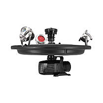 Плаваючий фонтан-аератор Aqua Nova ANCM-20000СL3 з 3-ма кольоровими світильниками