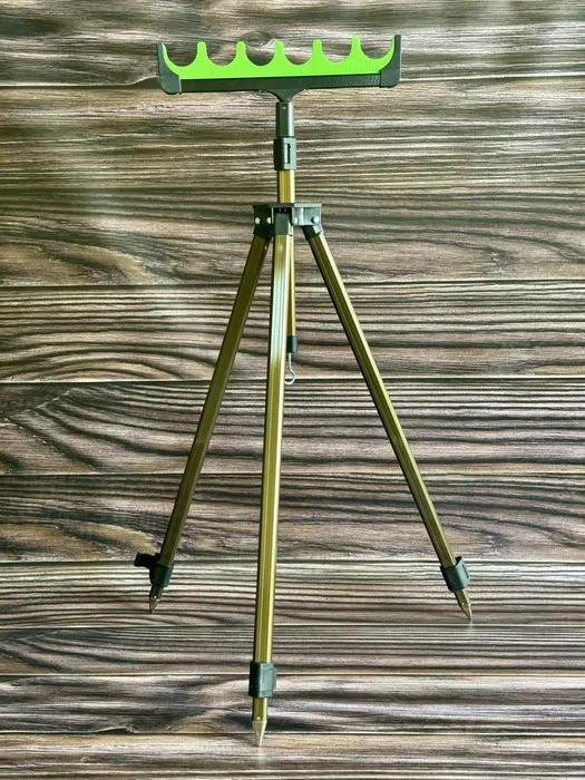 Тринога фідерна з гребінкою на 6 вудилища, фото 1