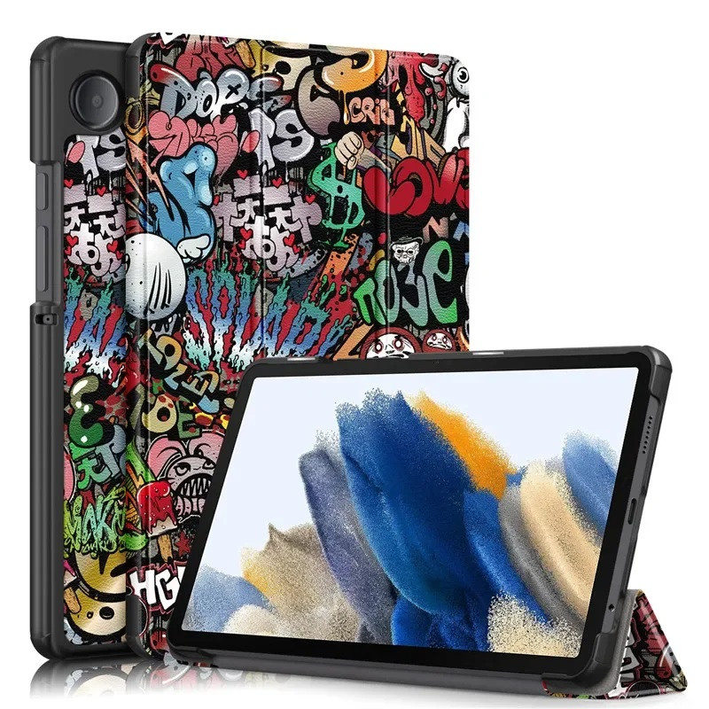 Чохол Ultra Slim Samsung Galaxy Tab A11 8.7" SM-X130, SM-X135 принт Graffiti, фото 1