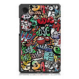 Чохол Ultra Slim Samsung Galaxy Tab A11 8.7" SM-X130, SM-X135 принт Graffiti, фото 3