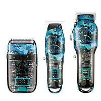 Набір для стрижки: машинка, триммер та електробритва VGR V-645