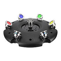 Плаваючий фонтан-аератор Aqua Nova ANJP-40CL6 з 6-ма кольоровими світильниками