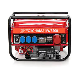 Бензиновий генератор Yokohama KW6500 Електростарт 3-фазний, 3,5 кВт