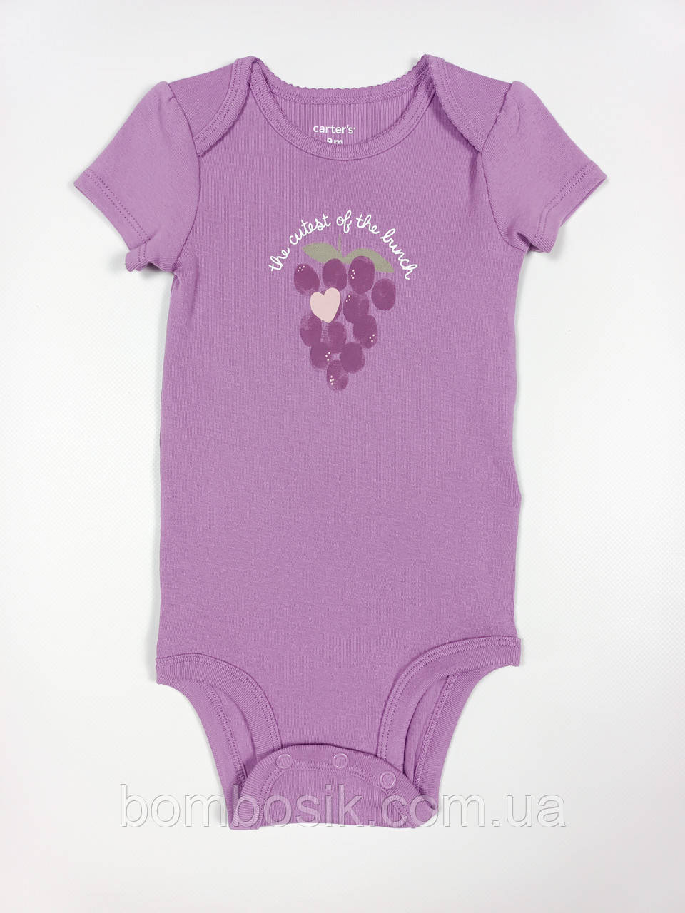 Бодік з коротким рукавом для дівчинки Картерс, 24м (81-86см), фото 1