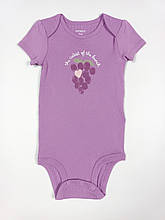 Бодік з коротким рукавом для дівчинки Картерс, 24м (81-86см)