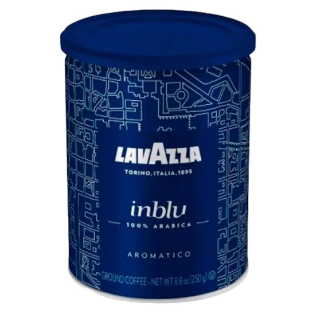 Мелена кава Lavazza In Blu 100% арабіка 250 грам в жерстяній банці, фото 1