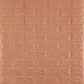 3D панель самоклеюча цегла пудра 700x700x7мм SW-00001800 AL 876