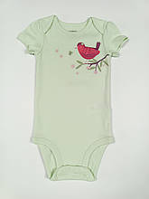 Бодік з коротким рукавом для дівчинки Картерс, 24м (81-86см)