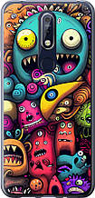Чохол на Nokia 7.1 Смішні монстри "5549u-1593-851"