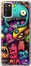 Чохол на Samsung Galaxy A02s A025F Смішні монстри "5549u-2203-851"