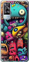 Чохол на Vivo Y51 2020 Смішні монстри "5549u-2241-851"