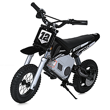 Мотоцикл електричний дитячий (мотор 24V250W, акумулятор 24V7AH, надувні колеса) Bambi M 5776AL-2 Чорний, фото 2