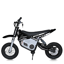 Мотоцикл електричний дитячий (мотор 24V250W, акумулятор 24V7AH, надувні колеса) Bambi M 5776AL-2 Чорний, фото 4