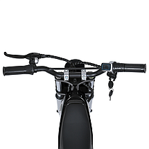 Мотоцикл електричний дитячий (мотор 24V250W, акумулятор 24V7AH, надувні колеса) Bambi M 5776AL-2 Чорний, фото 5