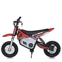Мотоцикл електричний дитячий (мотор 24V250W, акумулятор 24V7AH, надувні колеса) Bambi M 5776AL-3 Червоний, фото 4