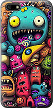 Чохол на Huawei Y5 2018 Смішні монстри "5549u-1500-851"