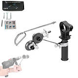 Насадка на дриль для різання листового металу насадка ножиці на шуруповерт дискова, фото 5