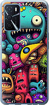 Чохол на Oppo A16 Смішні монстри "5549u-2469-851"