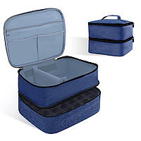 Сумка кейс мастера маникюра,визажиста Органайзер косметичка для хранения маникюрных принадлежностей, косметики