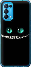 Чохол на Oppo Reno5 Чеширський кіт "689u-2206-851"