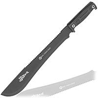 Тактичний мачете з серейтором 360 мм у нейлоновому футлярі K25 (32265)