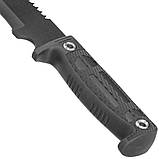 Тактичний мачете з серейтором 360 мм у нейлоновому футлярі K25 (32265), фото 8