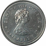 Канада  1 долар, 1984 450 років відкриттю півострова Гаспе Нікель, 15.62g, ø 32.13mm №2491, фото 3