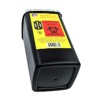 Контейнер для використаних лез Hots Professional Razor Blade Disposal Case Black (HP-401015), фото 3
