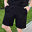 Шорти футболка чоловічі спортивний костюм чоловічий літній barel чорний, фото 5