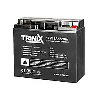 Акумуляторна батарея олив'яно-кислотна Trinix 12V18Ah/20Hr AGM 12 В 18 Аг