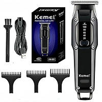 Професійна машинка для стрижки волосся та бороди Kemei KM-659