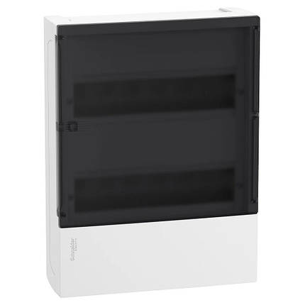 Щит навісний 24 модулі прозорий пластик Schneider Electric Resi9 Mini Pragma (MIP12212S), фото 1