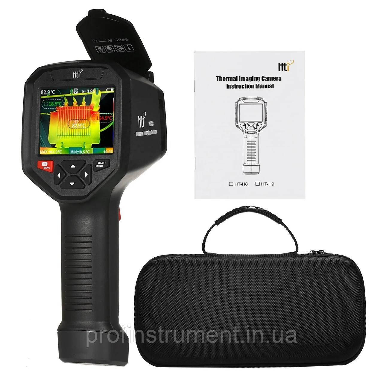 Тепловізор WALCOM HT-H8 з Wi-Fi і роздільною здатністю 384×288 для проведення енергоаудиту