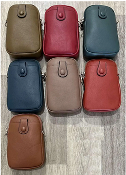 Сумочка жіноча на блискавці з довгим ремінцем в різних кольорах Balisa