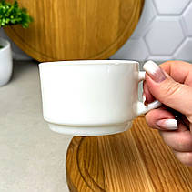 Біла чашка 280 мл Luminarc Empilable (h7794), фото 4