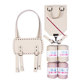 Подарунковий набір рюкзака Блум, колір Айворі