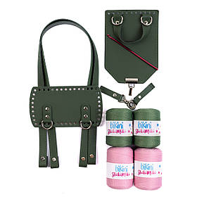 Подарунковий набір рюкзака Блум, колір Зелений