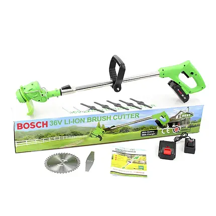 Акумуляторний тример Bosch EASY GRASSY CUT 500 (36V, 5AH) АКБ тример Бош, фото 1
