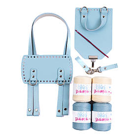 Подарунковий набір рюкзака Блум, колір Лазуровий