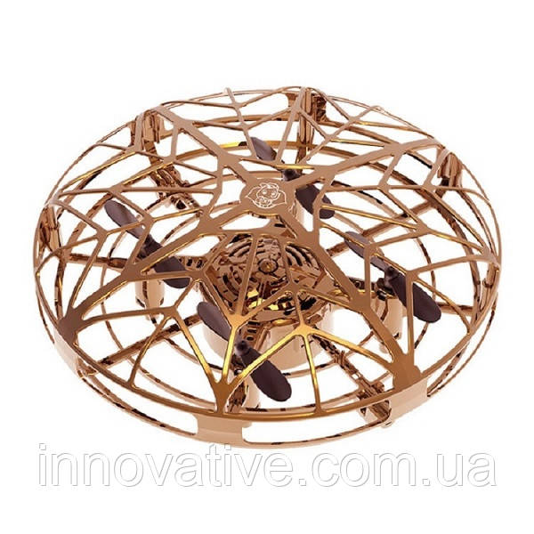 Літаюча іграшка Electronic Fly Topblade з керуванням жестами (Бронзовий), фото 1
