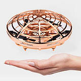 Літальна іграшка Electronic Fly Topblade з керуванням жестами (Бронзовий), фото 4