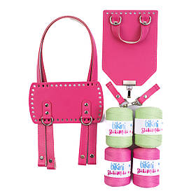 Подарунковий набір рюкзака Блум, колір Яскраво-рожевий