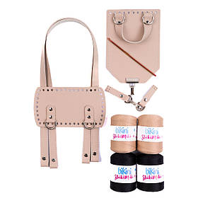 Подарунковий набір рюкзака Блум, колір Пудровий